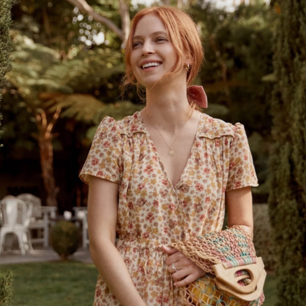 Christy Dawn Petite Dawn dress pansy garden